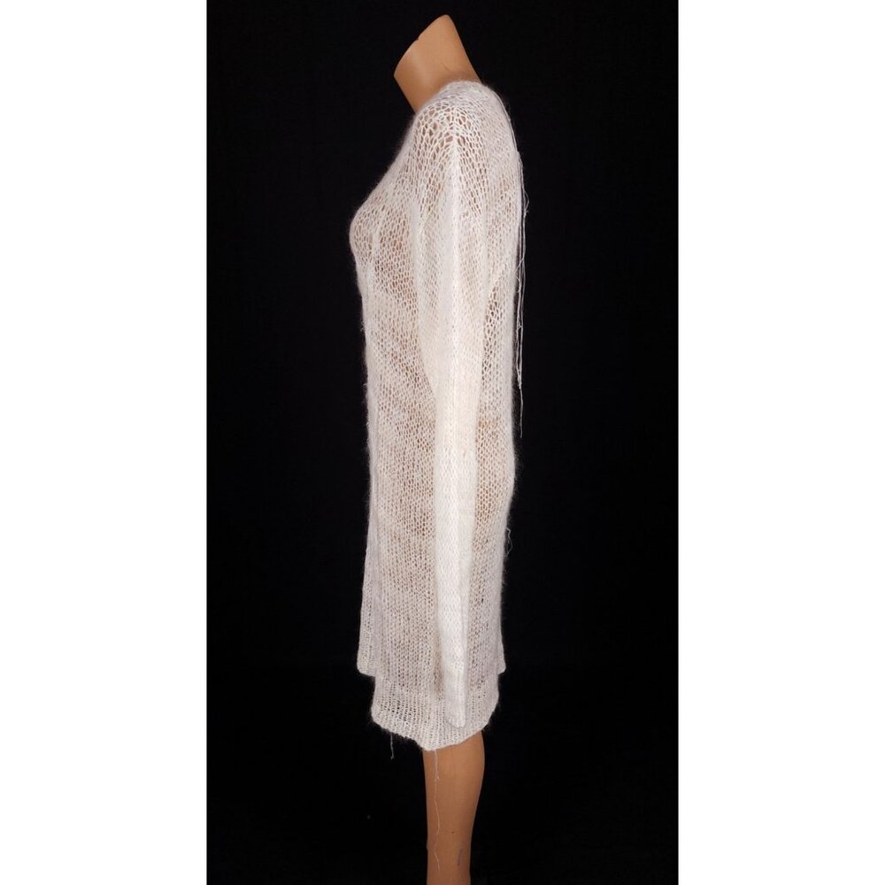 Doublet Upcycle Winder Yarn Pullover Limited 12/14 One Size White Sweater $790 - Picture 7 of 16
